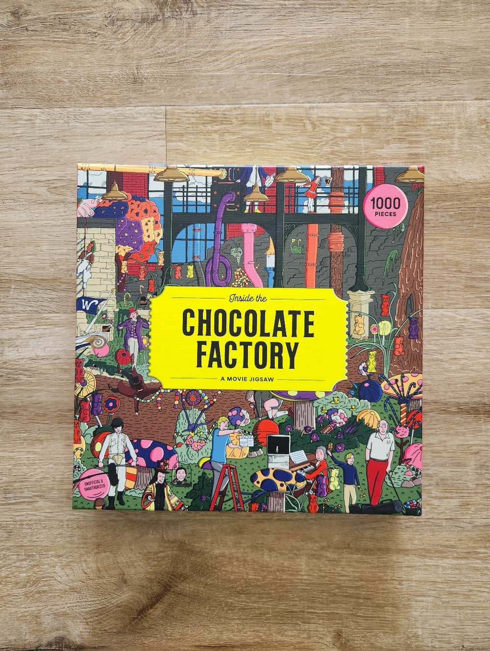 Inside the Chocolate Factory - 1000 Piece Jigsaw Puzzle by Laurence King